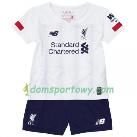 Koszulka Liverpool Dziecięcy Wyjazdowe Koszulki Piłkarskie 2019-2020 Krótki Rękaw